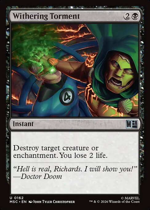 Withering Torment from Marvel Super Heroes Commander