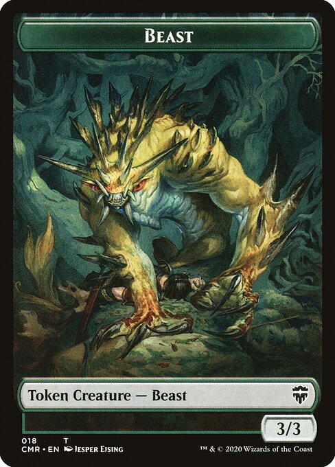 Beast from Commander Legends Tokens