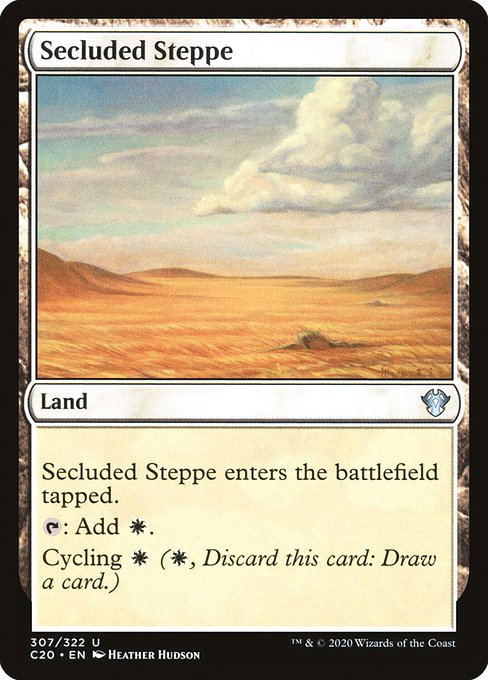 Secluded Steppe from Commander 2020