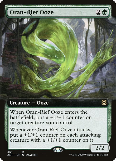 Oran-Rief Ooze from Zendikar Rising