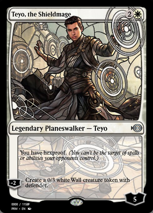 Teyo, the Shieldmage from Magic Online Promos