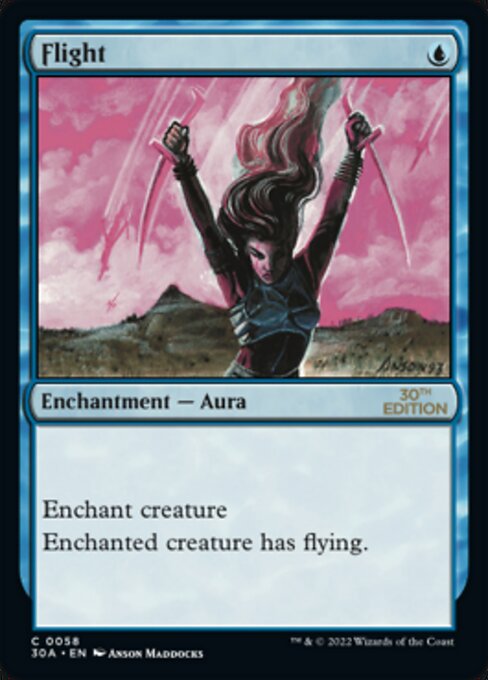 Flight highlighted card art