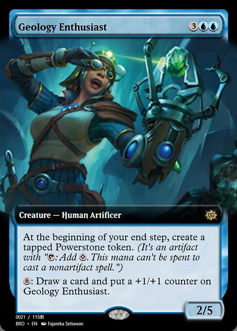 Geology Enthusiast highlighted card art