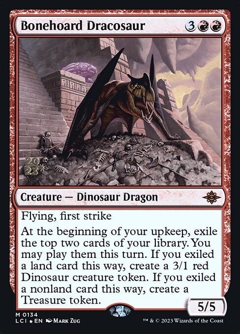 Bonehoard Dracosaur highlighted card art