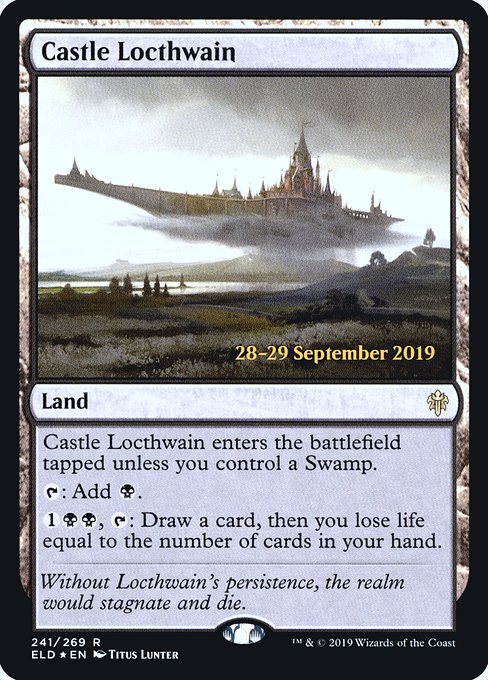 Castle Locthwain from Throne of Eldraine Promos