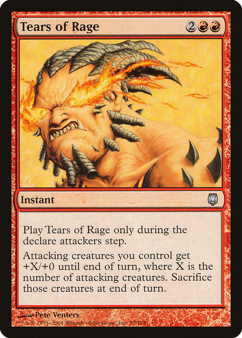 Tears of Rage highlighted card art