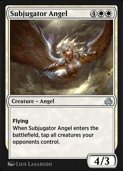 Subjugator Angel from Shadows over Innistrad Remastered