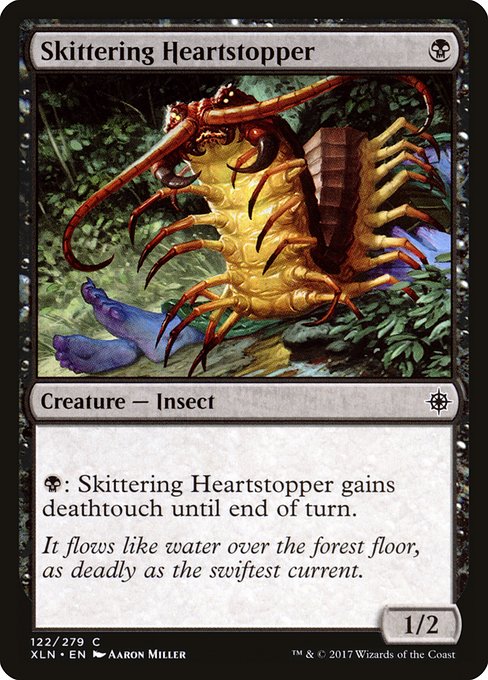 Skittering Heartstopper highlighted card art