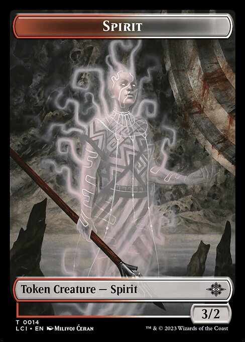 Spirit highlighted card art