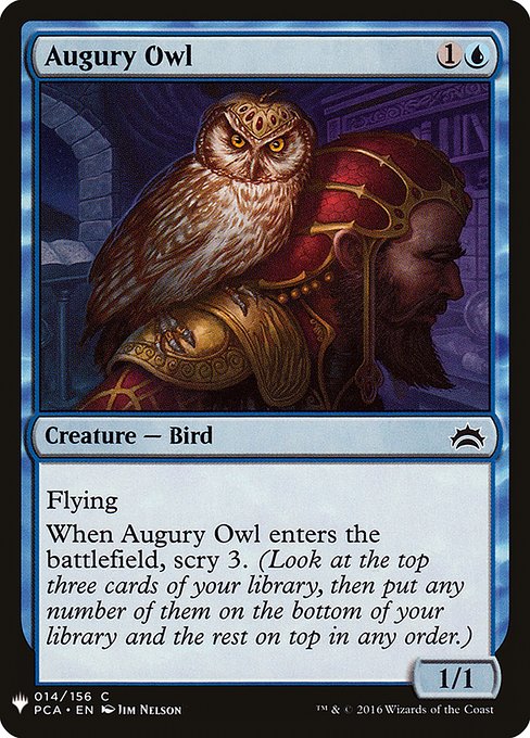 Augury Owl from The List