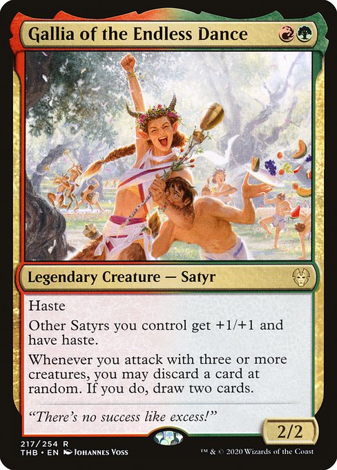 Gallia of the Endless Dance from Theros Beyond Death