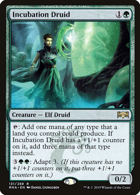 Incubation Druid from Ravnica Allegiance