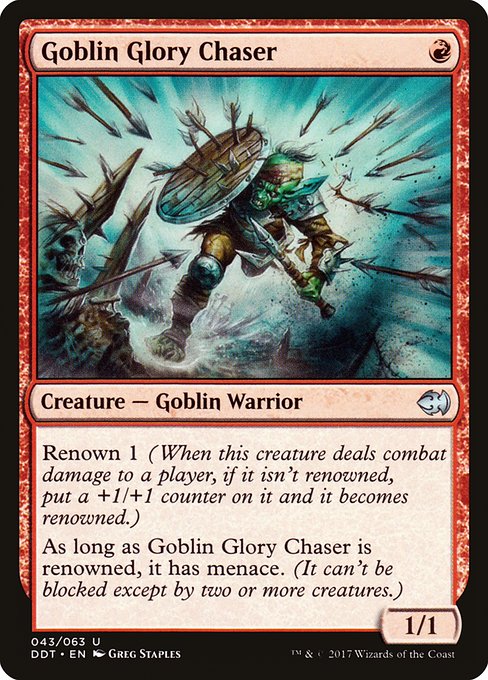 Goblin Glory Chaser highlighted card art