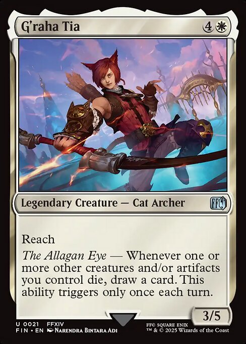 G'raha Tia highlighted card art