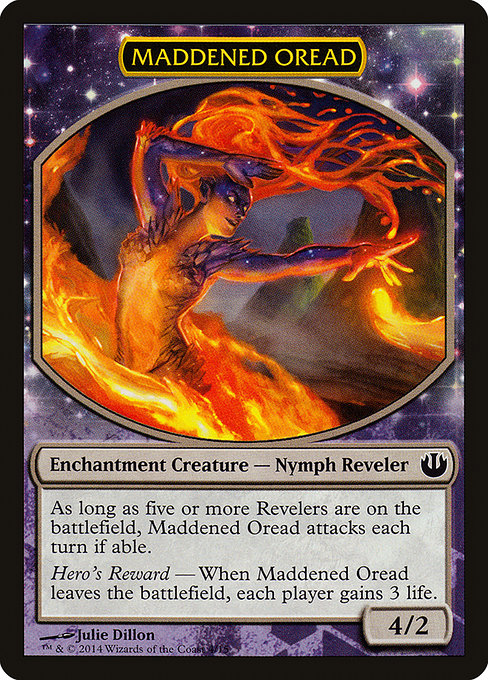 Maddened Oread highlighted card art