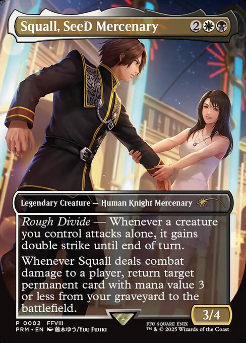 Squall, SeeD Mercenary highlighted card art