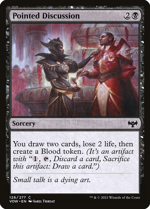 Pointed Discussion from Innistrad: Crimson Vow