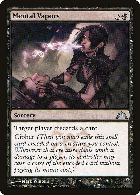 Mental Vapors highlighted card art