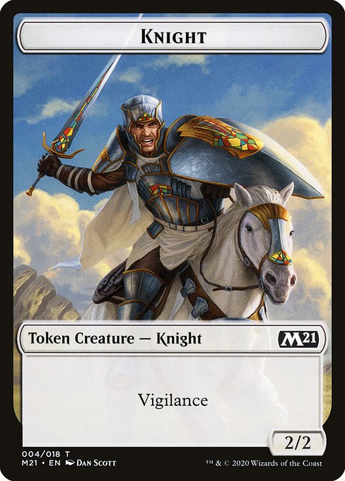 Knight from Core Set 2021 Tokens
