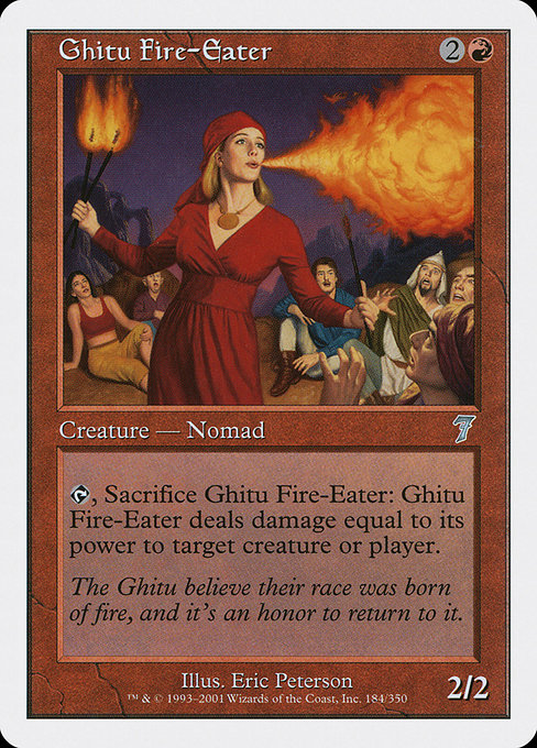 Ghitu Fire-Eater highlighted card art