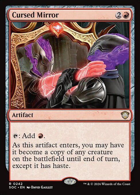 Cursed Mirror highlighted card art