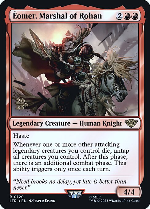 Éomer, Marshal of Rohan from Tales of Middle-earth Promos