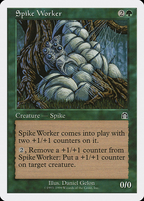 Spike Worker highlighted card art
