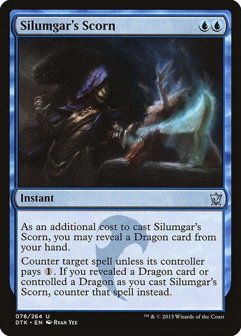 Silumgar's Scorn highlighted card art