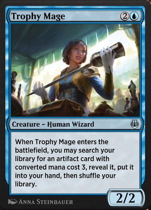 Trophy Mage highlighted card art