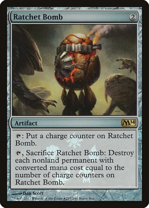 Ratchet Bomb from Magic 2014 Promos