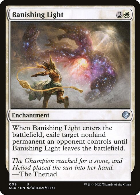 Banishing Light from Starter Commander Decks