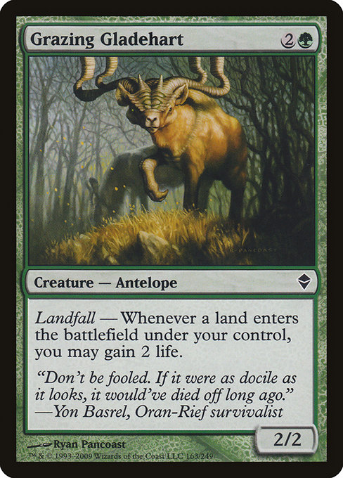 Grazing Gladehart from Zendikar