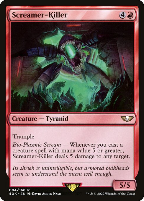 Screamer-Killer highlighted card art