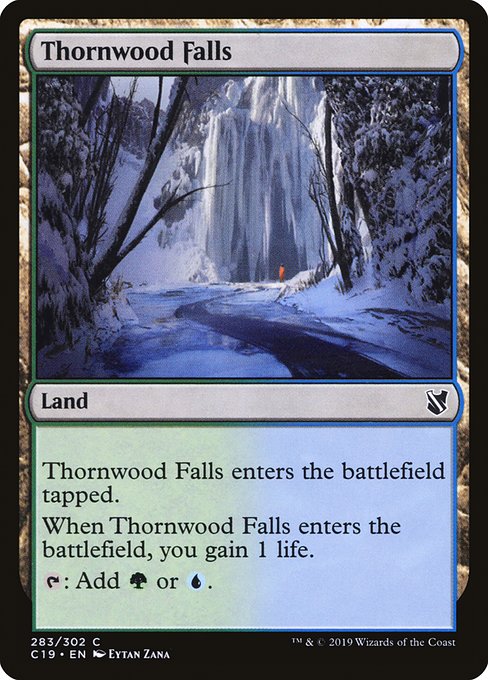Thornwood Falls from Commander 2019