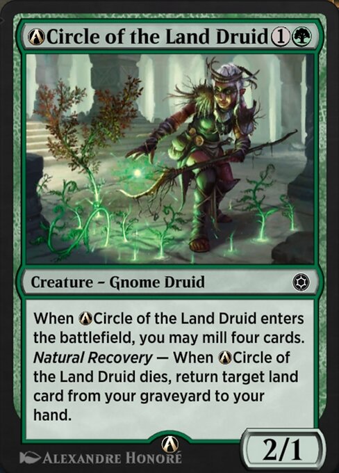 A-Circle of the Land Druid highlighted card art