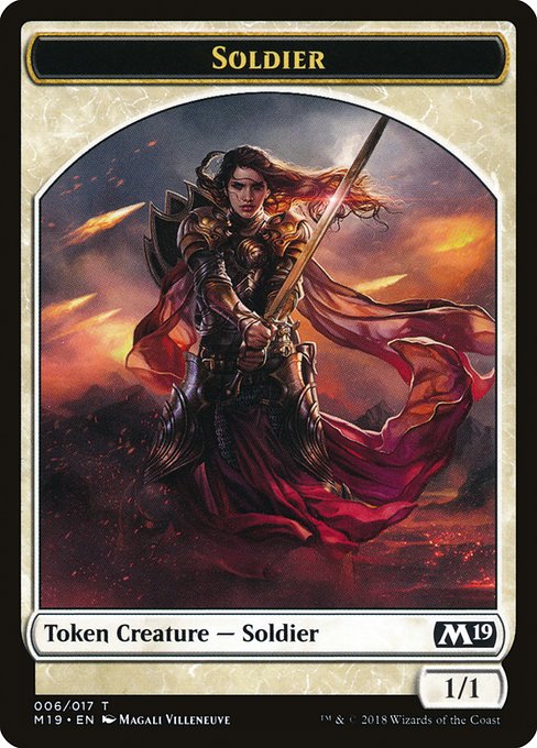 Soldier from Core Set 2019 Tokens