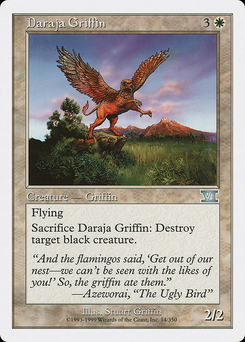 Daraja Griffin highlighted card art