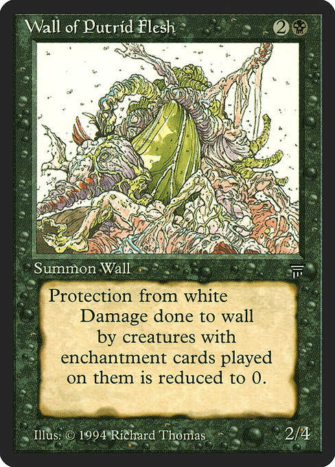 Wall of Putrid Flesh highlighted card art