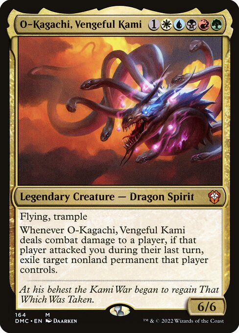 O-Kagachi, Vengeful Kami from Dominaria United Commander