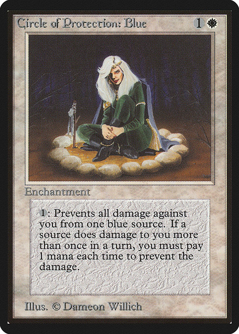 Circle of Protection: Blue from Limited Edition Beta