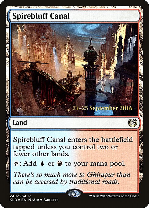 Spirebluff Canal from Kaladesh Promos