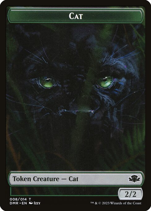 Cat from Dominaria Remastered Tokens