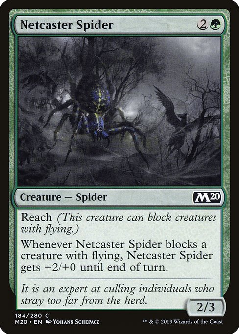 Netcaster Spider highlighted card art