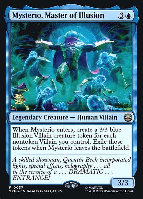 Mysterio, Master of Illusion highlighted card art