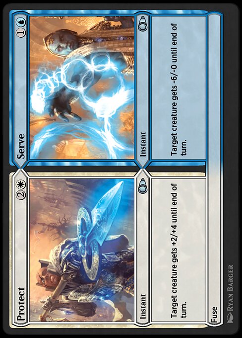 Protect // Serve highlighted card art