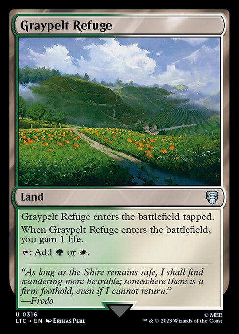 Graypelt Refuge highlighted card art