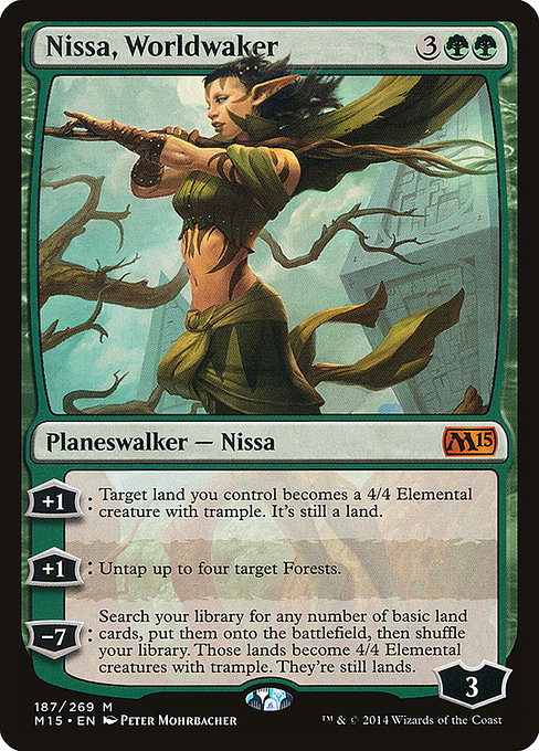 Nissa, Worldwaker from Magic 2015