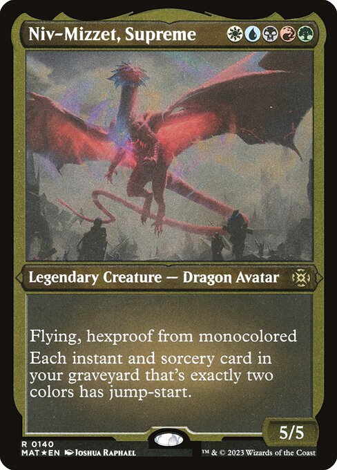 Niv-Mizzet, Supreme highlighted card art