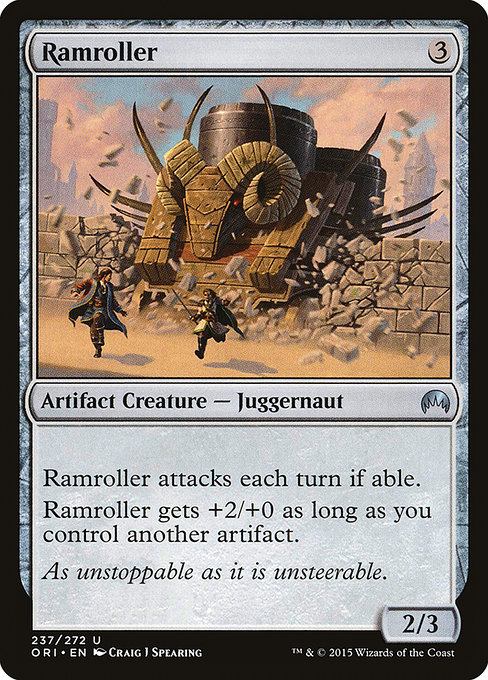 Ramroller highlighted card art