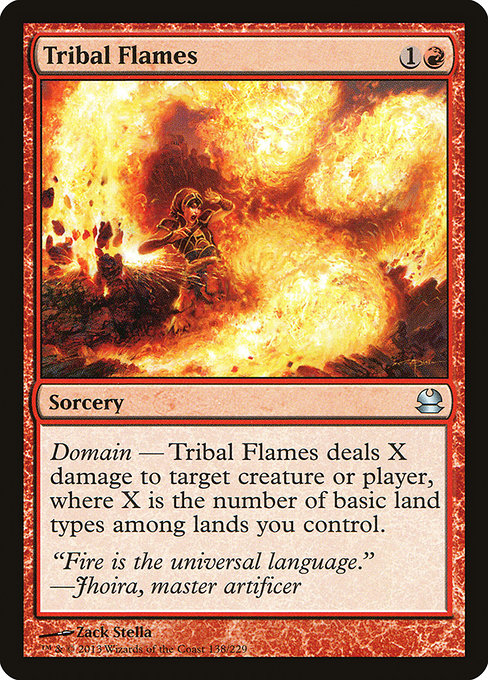 Tribal Flames from Modern Masters